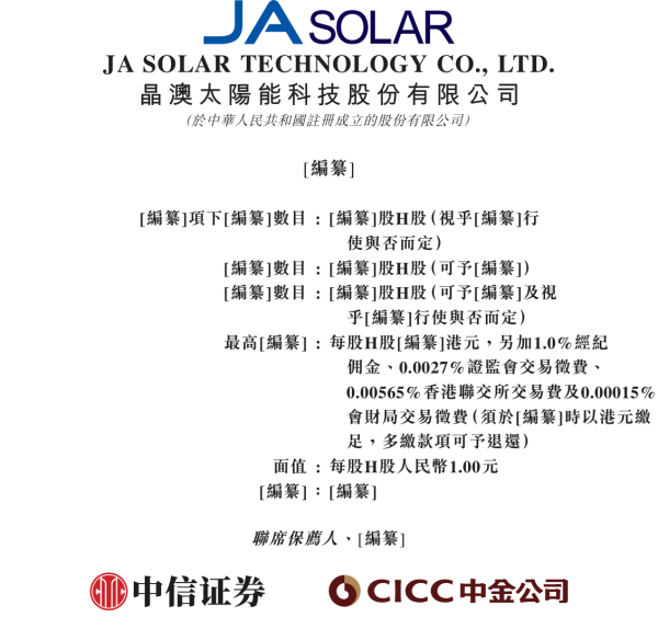 正规配资公司 晶澳科技赴港IPO：深陷巨亏与债务泥潭，全球化突围前路坎坷